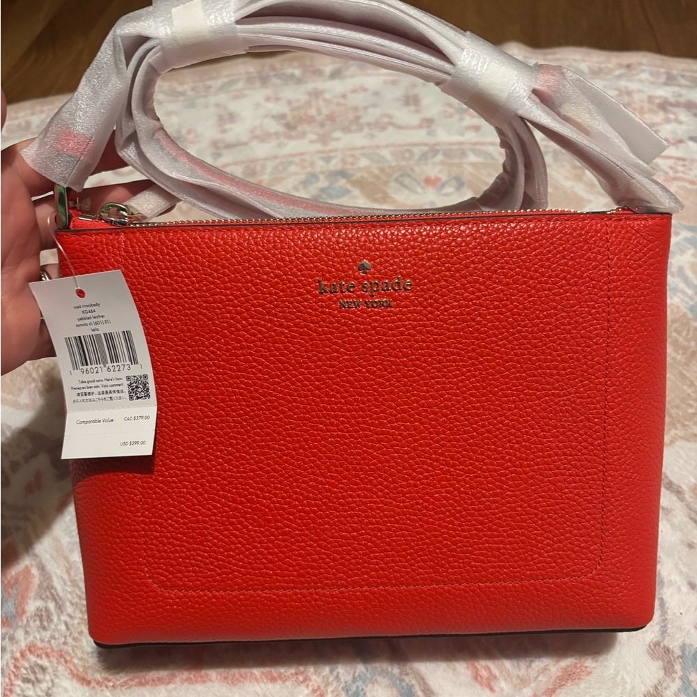 Kate Spade Vibrant Red Crossbody Bag
